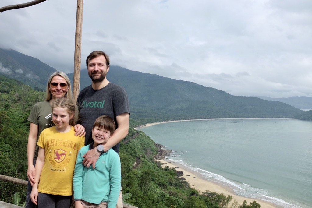 Family Beach View