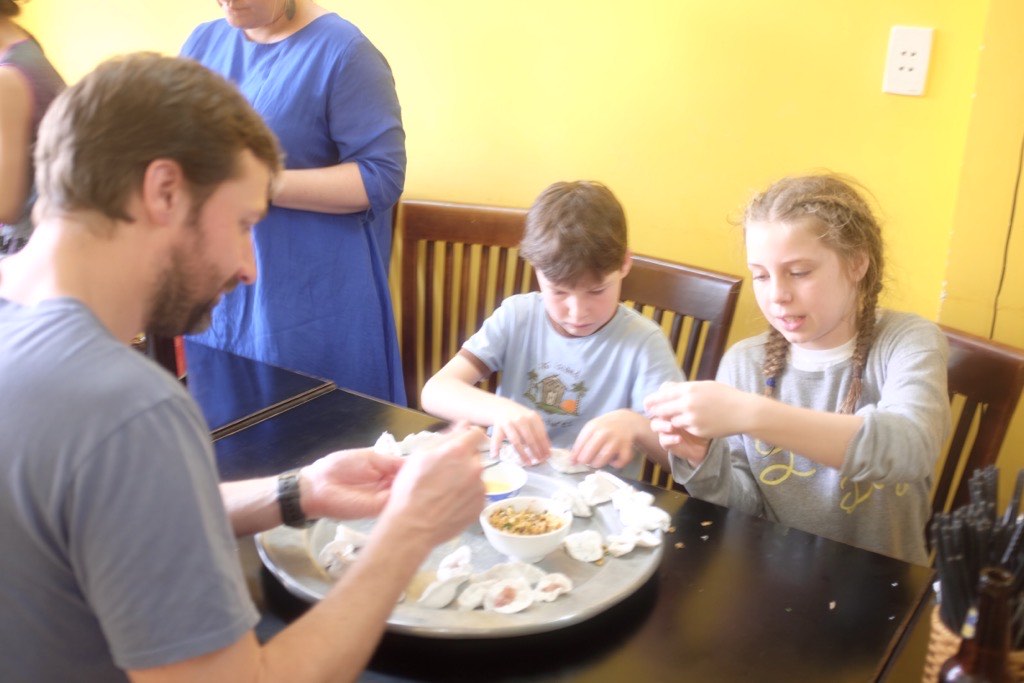 Family Making White Rose