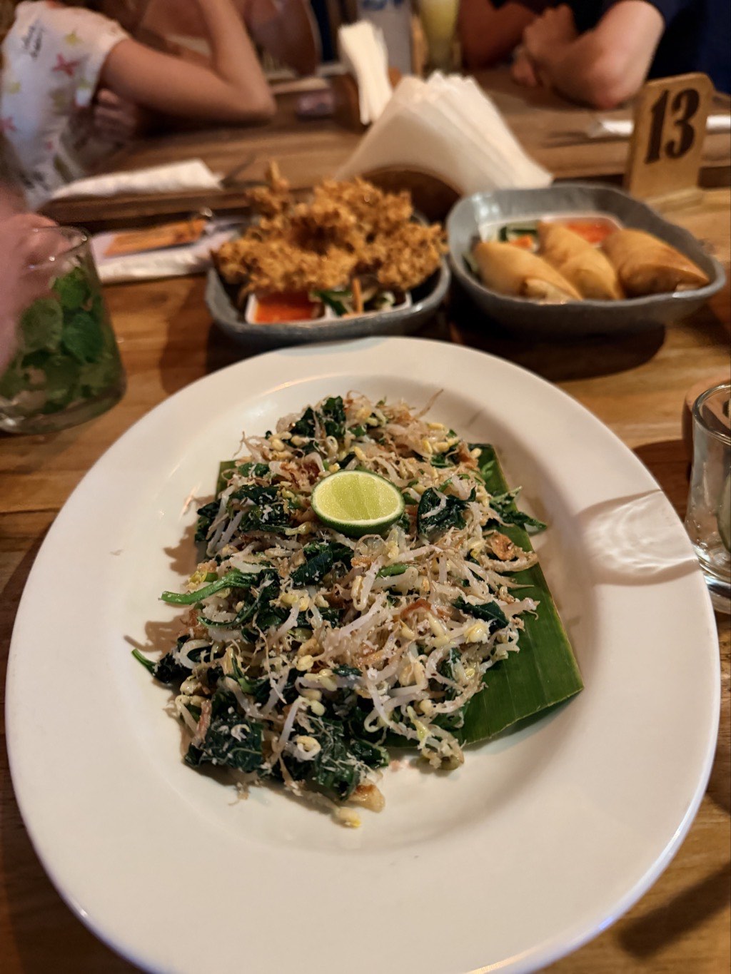 Bean sprout salad